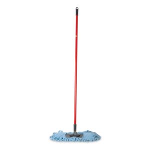 O-Cedar Dual-Action Microfiber Dust Mop Red and Blue O-Cedar Dual-Action Microfiber Dust Mop Red and Blue